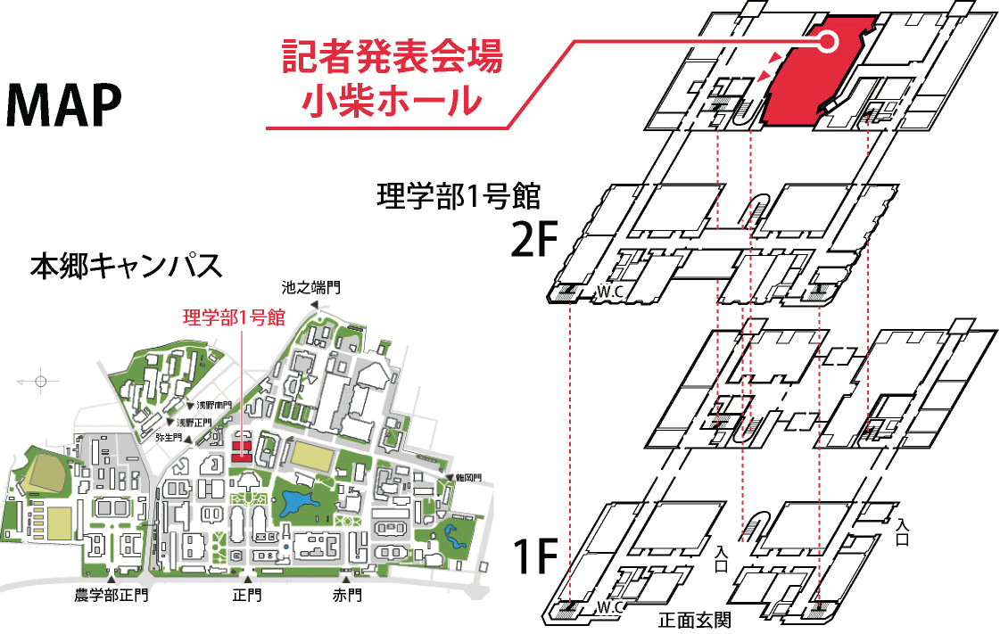 本郷キャンパス地図
