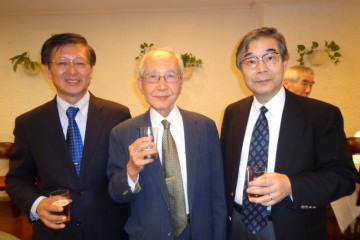 現会長と日本人初代会長、日本化学会会長
